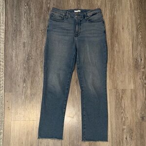 Good American Dark Blue Ankle Jeans